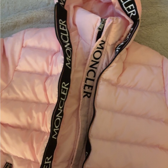 Moncler Light Pink Puffer Jacket - Picture 2 of 5
